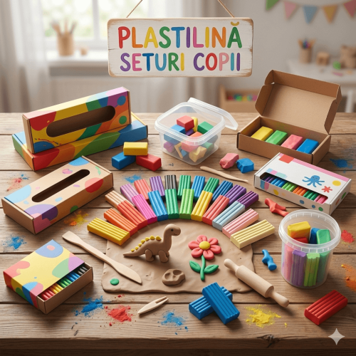 Plastilina seturi copii
